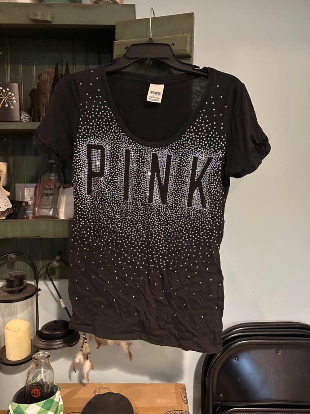 Pink Sequins Tee